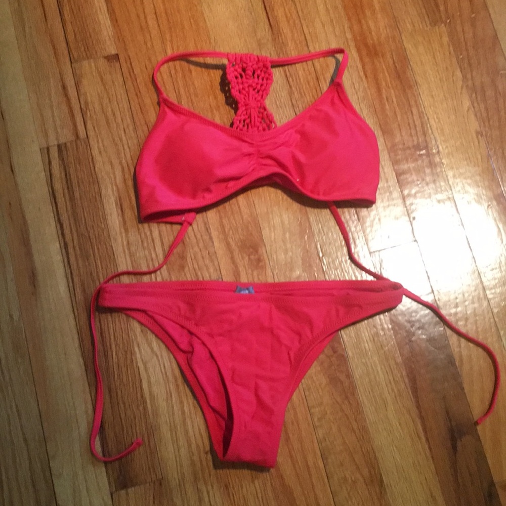 Aerie Scoop Bikini Top and Cheeky Bottom